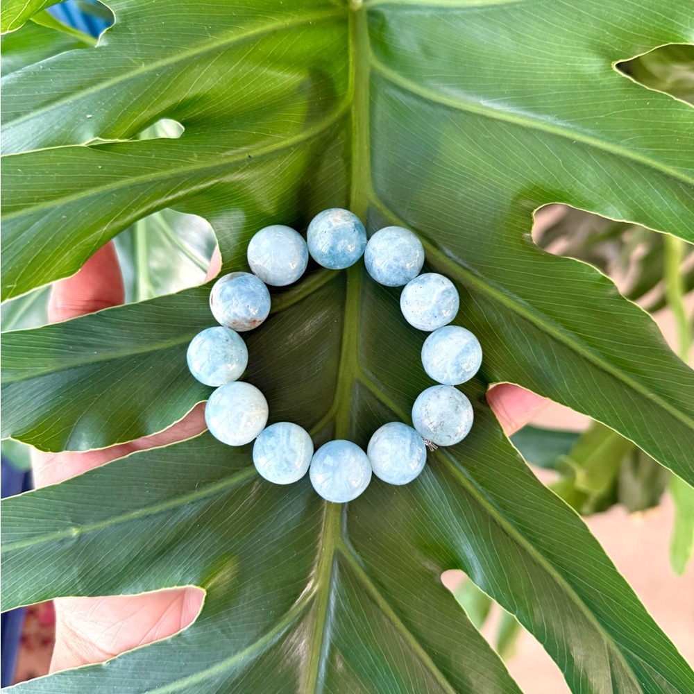 Aquamarine bracelet